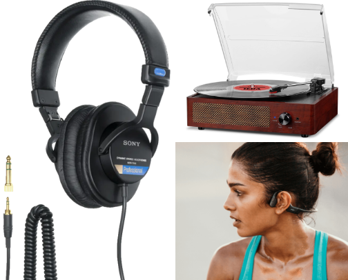 Necessities for the Avid Music Listener cover photo collage