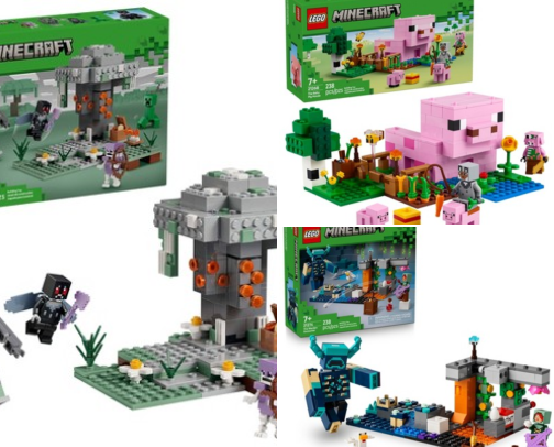 Best LEGO Minecraft Sets for 9-Year-Olds in 2026: Gifts Under $30, $60 and the Big Christmas Build cover photo collage