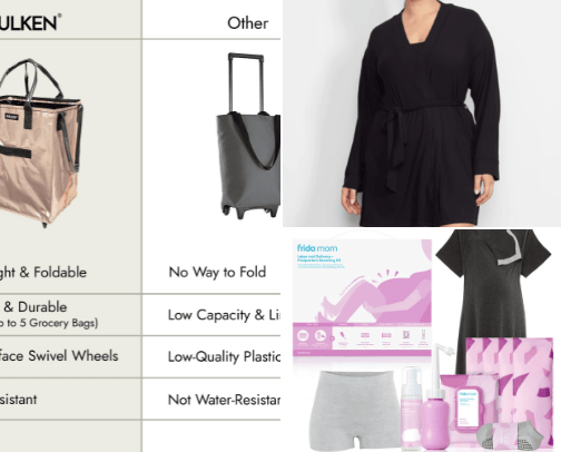 Hospital Bag cover photo collage