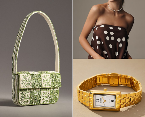 Anthropologie gems 💎 cover photo collage