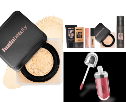 Go to make-up products cover photo collage