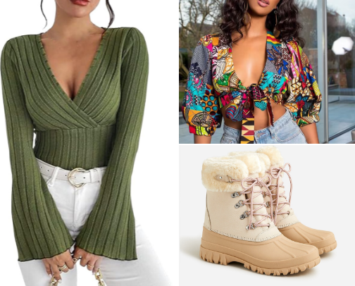THE FEMALE WARDROBE: LADIES FASHION cover photo collage