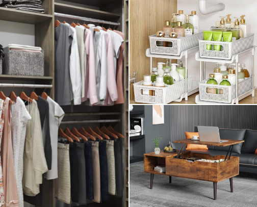 Home Storage Solutions cover photo collage