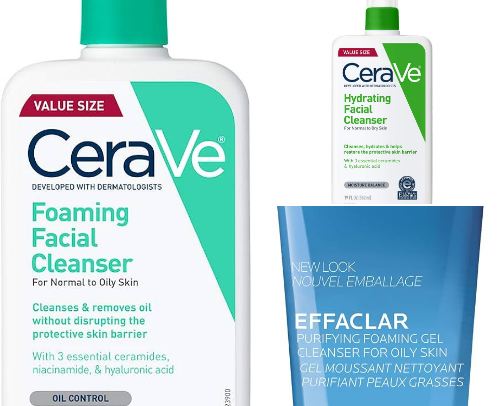 My Acne-Friendly Skincare🧴 cover photo collage