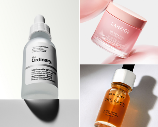 dewy skin needs!! cover photo collage