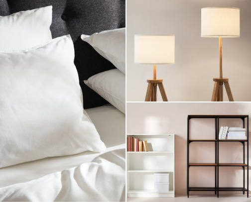 Home essentials cover photo collage