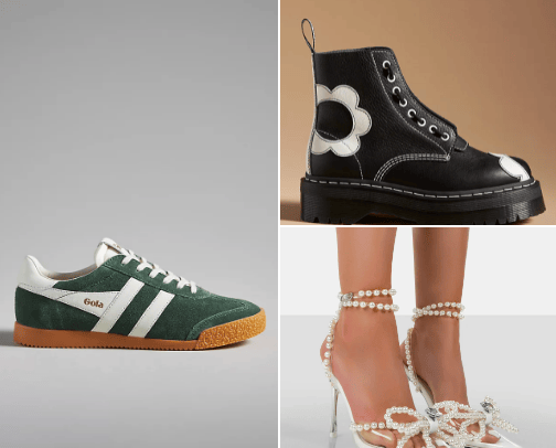Shoes cover photo collage