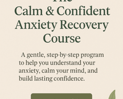 Anxiety Recovery Course cover photo collage