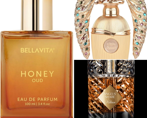 Staple fragrances cover photo collage