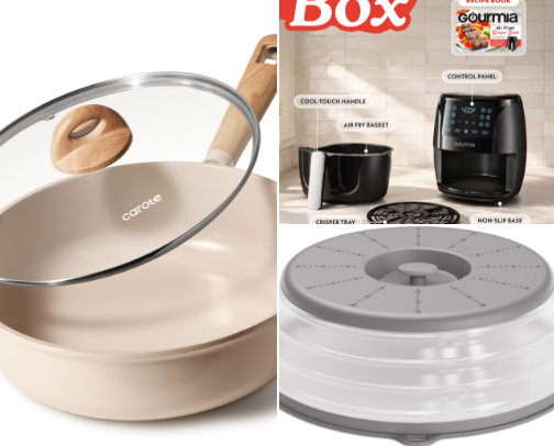 Kitchen must-haves! 👩‍🍳 cover photo collage