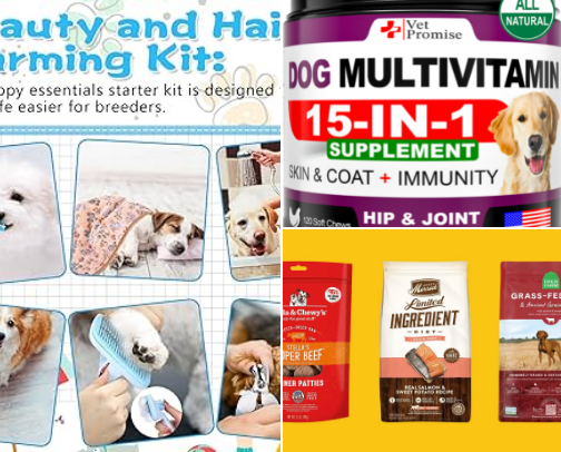Pets Essentials cover photo collage