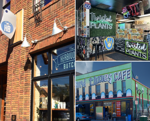 Midwest USA Vegan-Friendly Establishment Recommendations cover photo collage