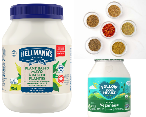 Home-made Plant based ranch cover photo collage