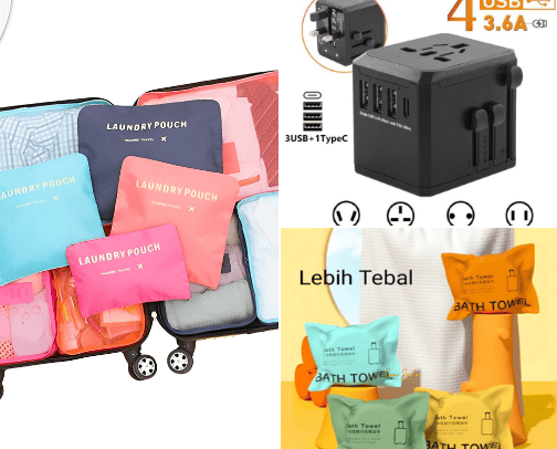 🎒Travelling will be easier with these things 👍🏻 cover photo collage