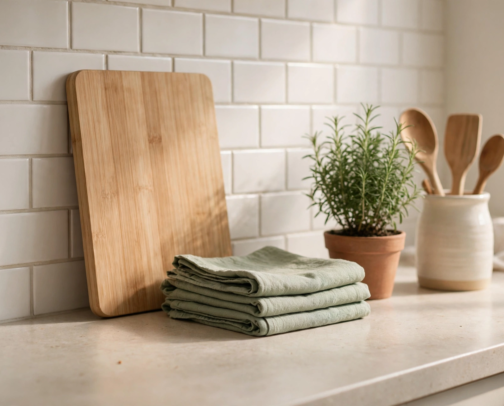 Simple Kitchen Must-Haves for a Calm, Cute & Organized Home cover photo collage