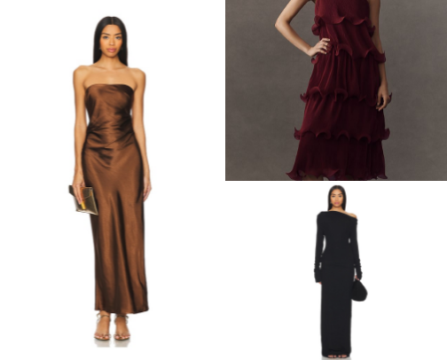 Affordable Fall Wedding Guest Dresses (All Under $150) cover photo collage