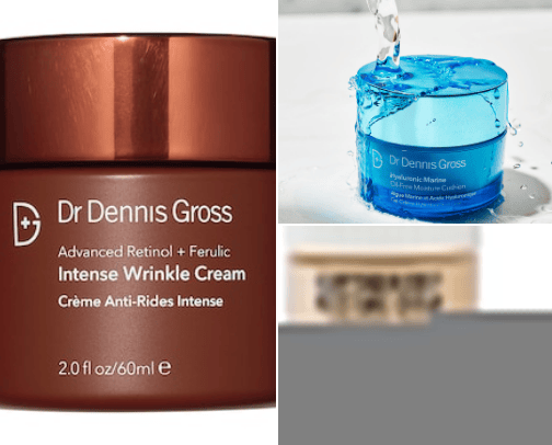 🤍skincare products🤍 cover photo collage