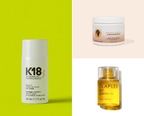 haircare 🎀 cover photo collage