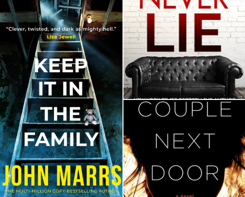 Filler thrillers For October Books - Verified Page turners cover photo collage