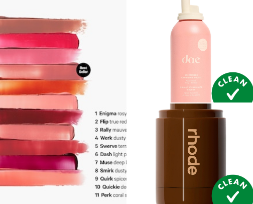 My favorite beauty recs cover photo collage