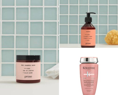 Hair care cover photo collage