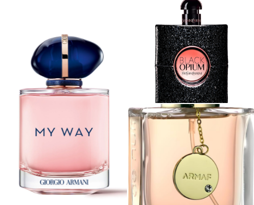 Perfumes cover photo collage