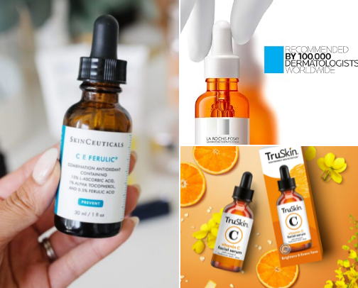 🍊 Best Vitamin C Serums for Brighter, Glowing Skin cover photo collage