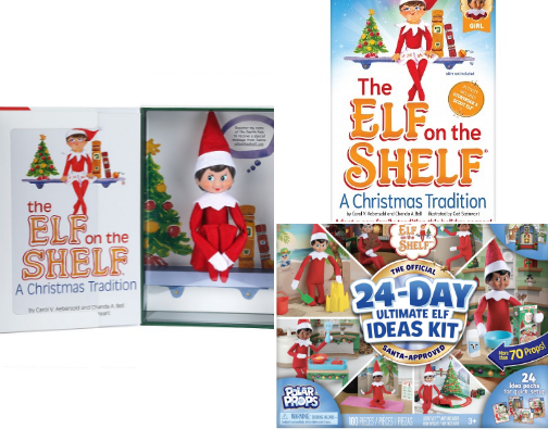 Elf on the Shelf cover photo collage