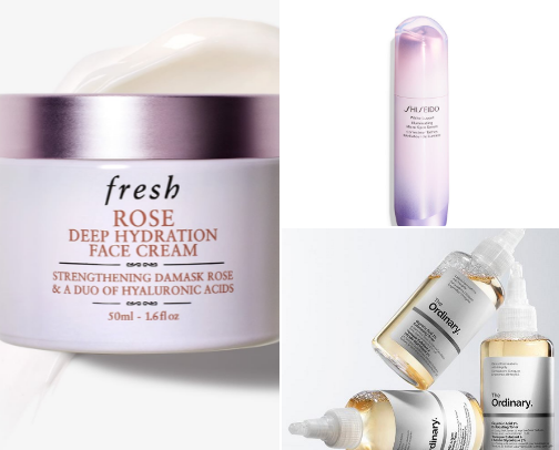 Skincare essentials from someone who recovered from severe acne. cover photo collage