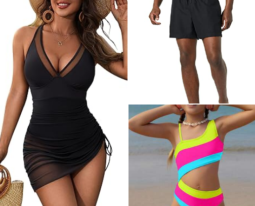 "Let's go to the beach" cover photo collage