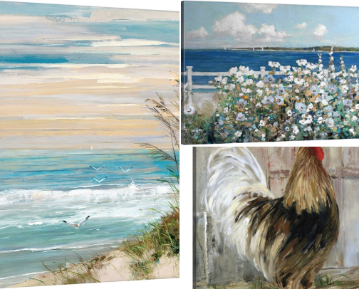 Brushstrokes of Summer: My Sally Swatland Selection cover photo collage