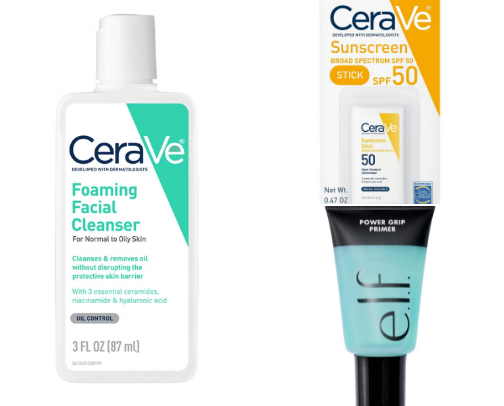 my makeup steps 🫧🖌️ cover photo collage