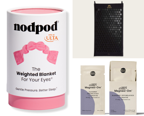 Night time routine essentials 😴 cover photo collage