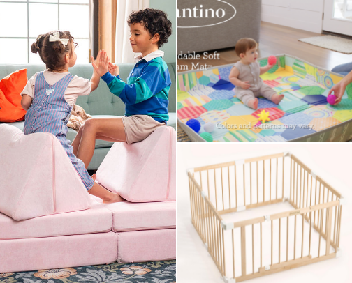 🧸Play Area Essentials for One-Year-Olds cover photo collage