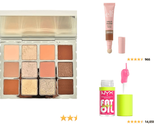 Your makeup essentials💄💋 cover photo collage