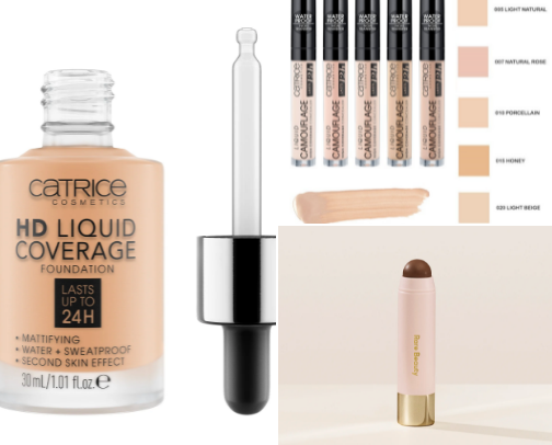 Makeup routine cover photo collage