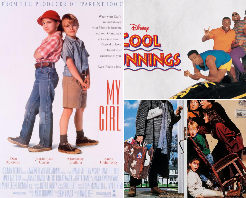 The Movies that Raised me (90s Edition) cover photo collage