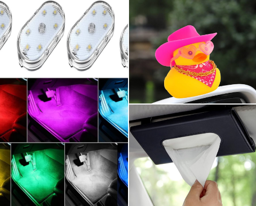 Car essentials! cover photo collage