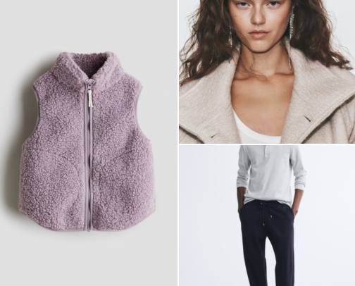 Winter-Kuschellooks für die ganze Familie cover photo collage