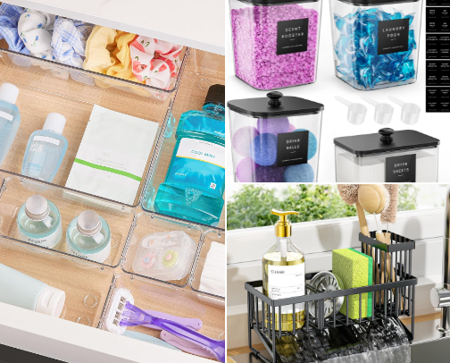 Home Organization Finds that Actually Work cover photo collage