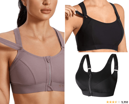 Best Sports Bras for Fuller Chests cover photo collage