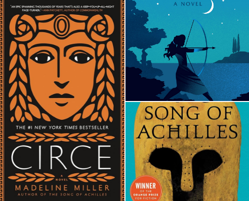 Modern Mythology Retellings cover photo collage