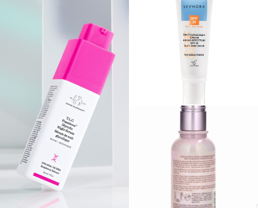 Skincare that actually works cover photo collage
