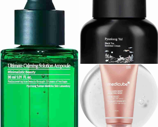 Korean Beauty ✨ cover photo collage