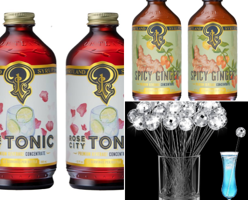 Cocktails cover photo collage