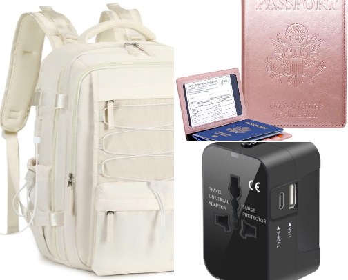 Study Abroad Essentials 💖 cover photo collage