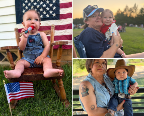 Grandbaby things cover photo collage