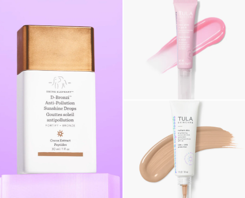 Must-Have Beauty Products for a Natural Glow :Makeup and skincare that enhances without looking heavy cover photo collage