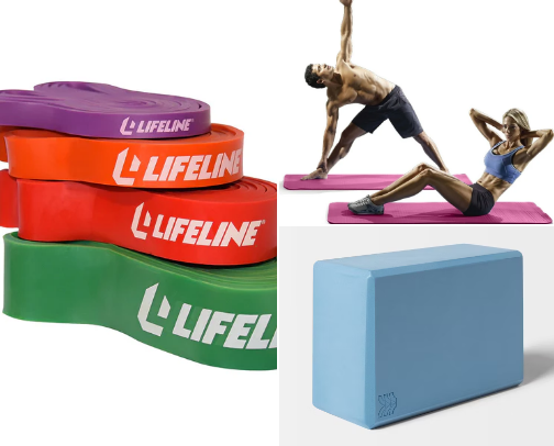 Home gym basics cover photo collage