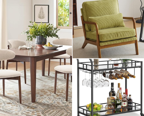 Pottery Barn Energy, Amazon Budget cover photo collage